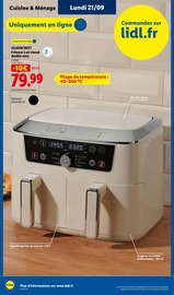 Promos Friteuse dans le catalogue "Cap sur l'Italie !" de Lidl Friteuse en promo dans le catalogue Lidl à la page 50