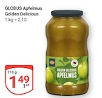 Apfelmus Golden Delicious im Angebot bei GLOBUS in Oberhausen Apfelmus Golden Delicious Angebote von GLOBUS bei GLOBUS Oberhausen für 1,49 €