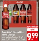 Aktuelles Coca-Cola, Mezzo Mix, Fanta Orange Angebot bei EDEKA in Pforzheim ab 9,99 €