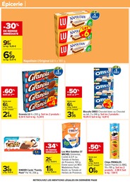 Prix et réduction Pringles dans le prospectus Carrefour en cours Offre Pringles dans le catalogue Carrefour du moment à la page 40