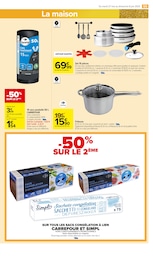 Prix et réduction Friteuse dans le prospectus Carrefour Market en cours Offre Friteuse dans le catalogue Carrefour Market du moment à la page 57