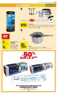 Promo Moustiquaire dans le catalogue Carrefour Market du moment à la page 57
