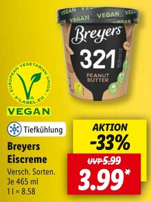 Lebensmittel von Breyers im aktuellen Lidl Prospekt für 3.99€
