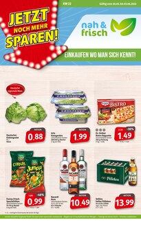 nah&frisch Prospekt der aktuellen Woche, gültig von 30.05.2023 bis 03.06.2023 Aktueller nah&frisch Prospekt "Jetzt noch mehr sparen!" mit 7 Seiten