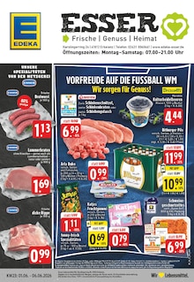 EDEKA Prospekt der Woche "Aktuelle Angebote" Seite 1, 01.06.2026 bis 06.06.2026 für Erkelenz Aktueller EDEKA Prospekt "Aktuelle Angebote" Seite 1 von 26 Seiten für Erkelenz