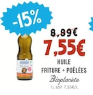 Huile friture + poêlées - Bioplanète en promo chez Naturalia Paris à 7,55 €
