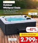 Outdoor Whirlpool Oasis Angebote von Artsauna bei Netto Marken-Discount Mülheim für 2.799,00 €