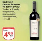 Aktuelles Merlot Cabernet Sauvignon Vin de Pays d’Oc IGP Angebot bei GLOBUS in Duisburg ab 4,99 €