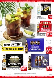 Krombacher im E center Prospekt in Tübingen Aktueller E center Prospekt mit Krombacher, "Aktuelle Angebote", Seite 38