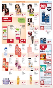 Rasierer im Rossmann Prospekt "Mein Drogeriemarkt" mit 20 Seiten (Erlangen)