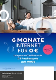 aetka Prospekt für Krefeld: "6 MONATE INTERNET FÜR 0 €", 2 Seiten, 01.10.2024 - 31.10.2024