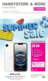 Smartphone im handystore & more Prospekt in Buxtehude Aktueller handystore & more Prospekt mit Smartphone, "SUMMER SALE", Seite 1