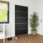 Porte entrée alu gris loras h215xl90gauche en promo chez Brico Dépôt Porte entrée alu gris loras h215xl90gauche dans le catalogue Brico Dépôt