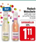 Weinschorle weiß von Maybach im aktuellen EDEKA Prospekt für 1,11 €