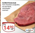 Aktuelle Rindfleisch Angebote bei GLOBUS in Mannheim Aktuelles Rindersteak Angebot bei GLOBUS in Mannheim ab 14,90 €