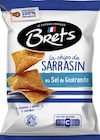 La Chips de Sarrasin au Sel Guérande ou chèvre-poivron - BRETS dans le catalogue Géant Casino