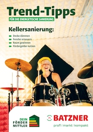 Batzner Baustoffe Prospekt mit 12 Seiten (Kölleda)