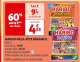 Mega-fête dragibus à Auchan Supermarché dans Tigery