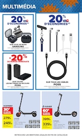 Trottinette en promo dans le catalogue Carrefour à la page 28