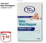 Baby-Waschlappen Angebote von Jean Carol bei GLOBUS Altenburg für 1,49 €