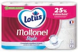 Papier Toilette Aquatube Moltonel Style - Lotus en promo chez U Express Papier Toilette Aquatube Moltonel Style - Lotus dans le catalogue U Express