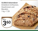 Adventsbrot im Angebot bei GLOBUS in Halle Adventsbrot Angebote von Globus bei GLOBUS Halle für 3,60 €