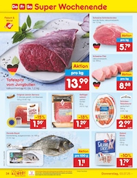 Rindfleisch Angebot im aktuellen Netto Marken-Discount Prospekt auf Seite 54