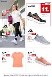 D'autres offres dans le catalogue "ENGAGÉS POUR UNE RENTRÉE MOINS CHÈRE." de Intersport D'autres offres dans le catalogue "ENGAGÉS POUR UNE RENTRÉE MOINS CHÈRE." de Intersport à la page 22