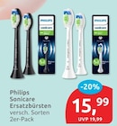 Sonicare Ersatzbürsten von Philips im aktuellen budni Prospekt