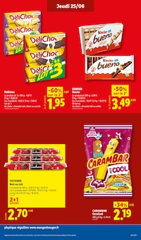 Catalogue Lidl, 25/06/2026 - 01/07/2026, SUPPORTEZ LES BLEUS !, 72 pages Prospectus Lidl en cours, "SUPPORTEZ LES BLEUS !", 72 pages
