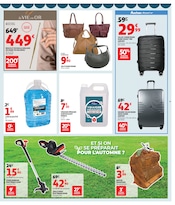 Promos Valise dans le catalogue "ON A REVU LE PLAN ET GARDÉ NOS BONS PLANS." de Auchan Hypermarché Valise en promo dans le catalogue Auchan Hypermarché à la page 19