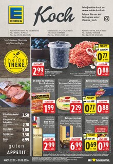 Kaffee im EDEKA Prospekt "Aktuelle Angebote" mit 24 Seiten (Gelsenkirchen)
