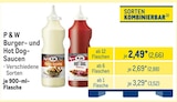 Burger- und Hot Dog- Saucen für 2,66 € bei METRO im Angebot Burger- und Hot Dog- Saucen im aktuellen METRO Prospekt