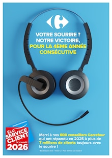 Promotion Papier Cadeau dans le prospectus Carrefour, valable du 09/12/2025 au 24/12/2025 Promo Papier Cadeau dans le catalogue Carrefour du moment à la page 84