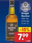 Straight Bourbon im Angebot bei Netto Marken-Discount in Görlitz Straight Bourbon Angebote von Sheffer bei Netto Marken-Discount Görlitz für 7,99 €