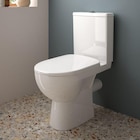 Promo Pack WC à poser sans bride blanc Simiane à 129,00 € dans le catalogue Castorama à Villemomble