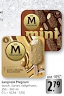 Magnum Mini Angebote von Langnese bei EDEKA Schwäbisch Hall für 2,79 €
