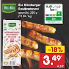 Bio Nürnberger Rostbratwurst im Angebot bei Netto Marken-Discount in Langenfeld Bio Nürnberger Rostbratwurst Angebote von BioBio bei Netto Marken-Discount Langenfeld für 3,49 €