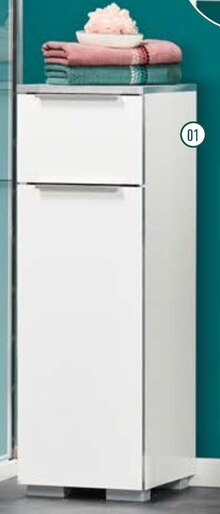 Badezimmer-Seitenschrank bei ALDI Nord in Hamburg Badezimmer-Seitenschrank im Angebot bei ALDI Nord Hamburg für 89,99 €