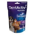 Biscuits DentActiv pour chiens - VETOCANIS - Carrefour Biscuits DentActiv pour chiens - VETOCANIS à 2,90 € dans le catalogue Carrefour