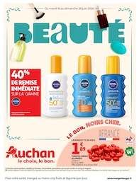 Prospectus Auchan Hypermarché à Garlin, "BEAUTÉ", 58 pages, 16/06/2026 - 28/06/2026