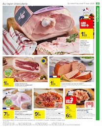 Offre Jambon sec dans le catalogue Carrefour du moment à la page 23