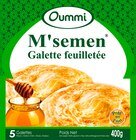 GALETTE FEUILLETÉE M'SEMEN OUMMI - OUMMI en promo à 1,99 € chez Auchan Hypermarché GALETTE FEUILLETÉE M'SEMEN OUMMI - OUMMI dans le catalogue Auchan Hypermarché