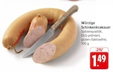 EDEKA Lahr - Würzige Schinkenkrakauer Angebot im Prospekt Würzige Schinkenkrakauer bei EDEKA im Lahr Prospekt für 1,49 €