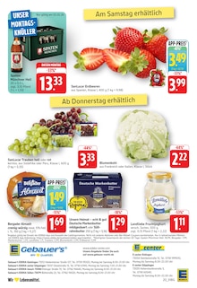 Bier im E center Prospekt "Aktuelle Angebote" mit 46 Seiten (Schwäbisch Gmünd)