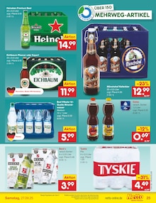 Bier im Netto Marken-Discount Prospekt "Aktuelle Angebote" mit 59 Seiten (Mannheim)