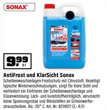 Auto-Dekoration von Sonax bei OBI Auto-Dekoration von Sonax für 9,99 € bei OBI im Prospekt "RAUM FÜR IDEEN."