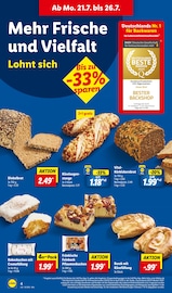 Kuchen im Lidl Prospekt in Schwäbisch Hall Aktueller Lidl Prospekt mit Kuchen, "LIDL LOHNT SICH", Seite 4