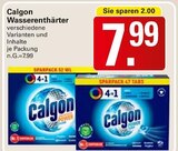 Wasserenthärter Sparpack 52 WL Angebote von Calgon bei WEZ Löhne für 7,99 €