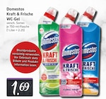 Kraft & Frische WC-Gel im Angebot bei EDEKA in Wuppertal Kraft & Frische WC-Gel Angebote von Domestos bei EDEKA Wuppertal für 1,69 €